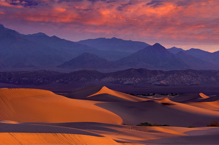 Death Valley Sand Dunes - photo by Mike Reyfman